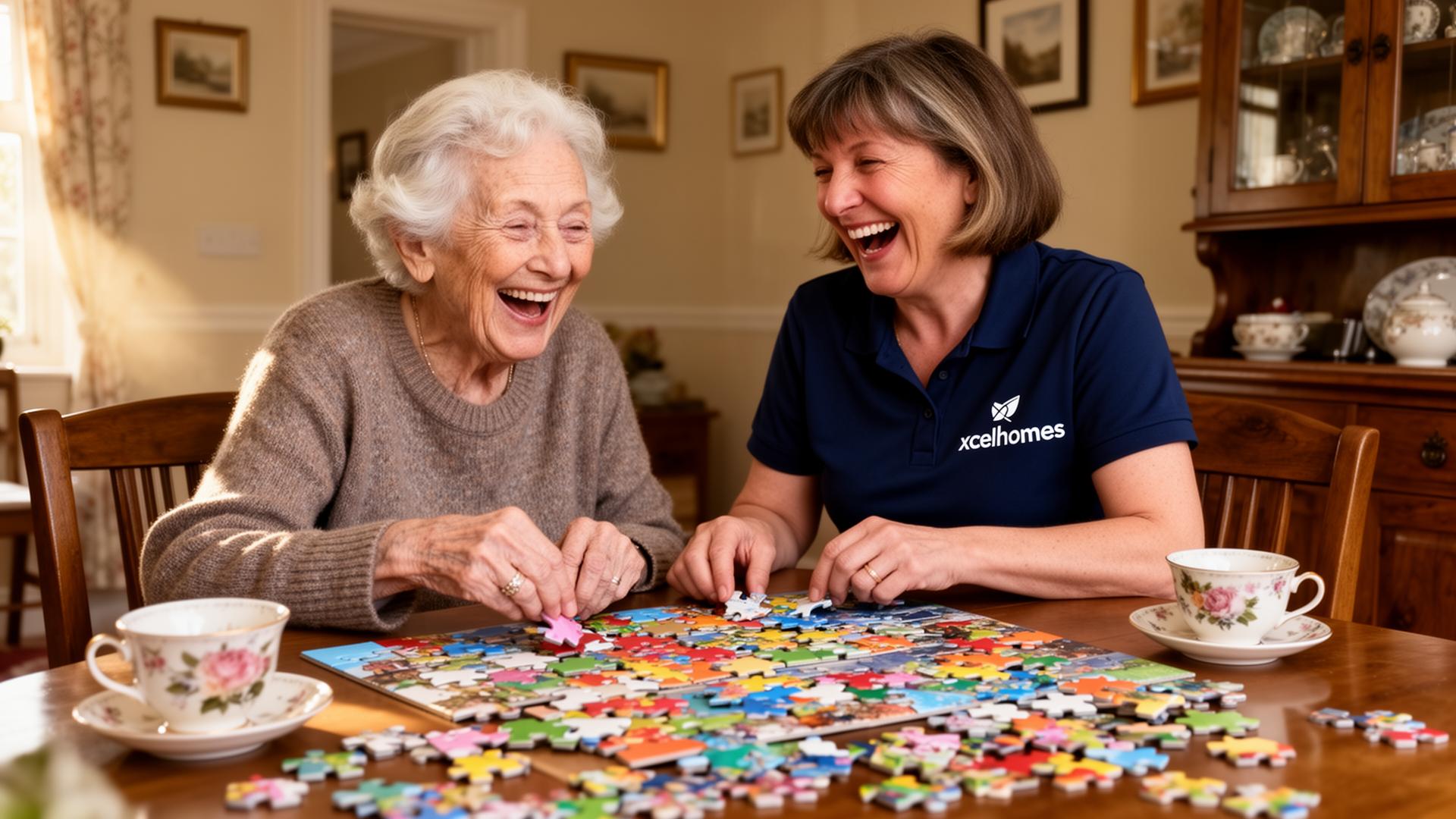 Companionship care benefits Market Harborough - Xcel Homes reducing social isolation and improving wellbeing through friendship Leicestershire