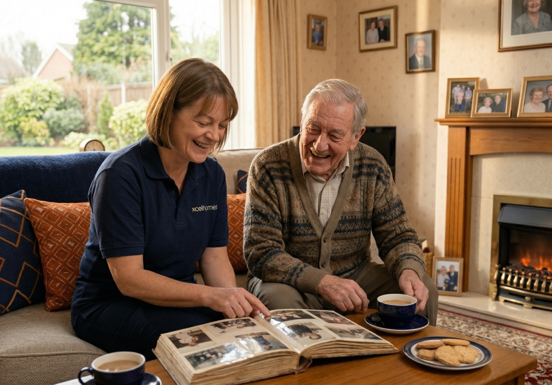 Companionship care services Leicestershire - Xcel Homes social support and companionship visits