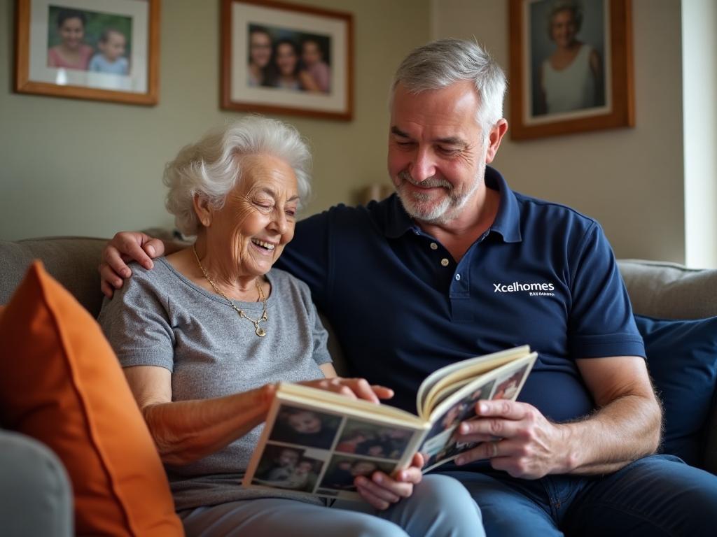 Person-centered dementia care Market Harborough - Xcel Homes memory care using life story and reminiscence therapy