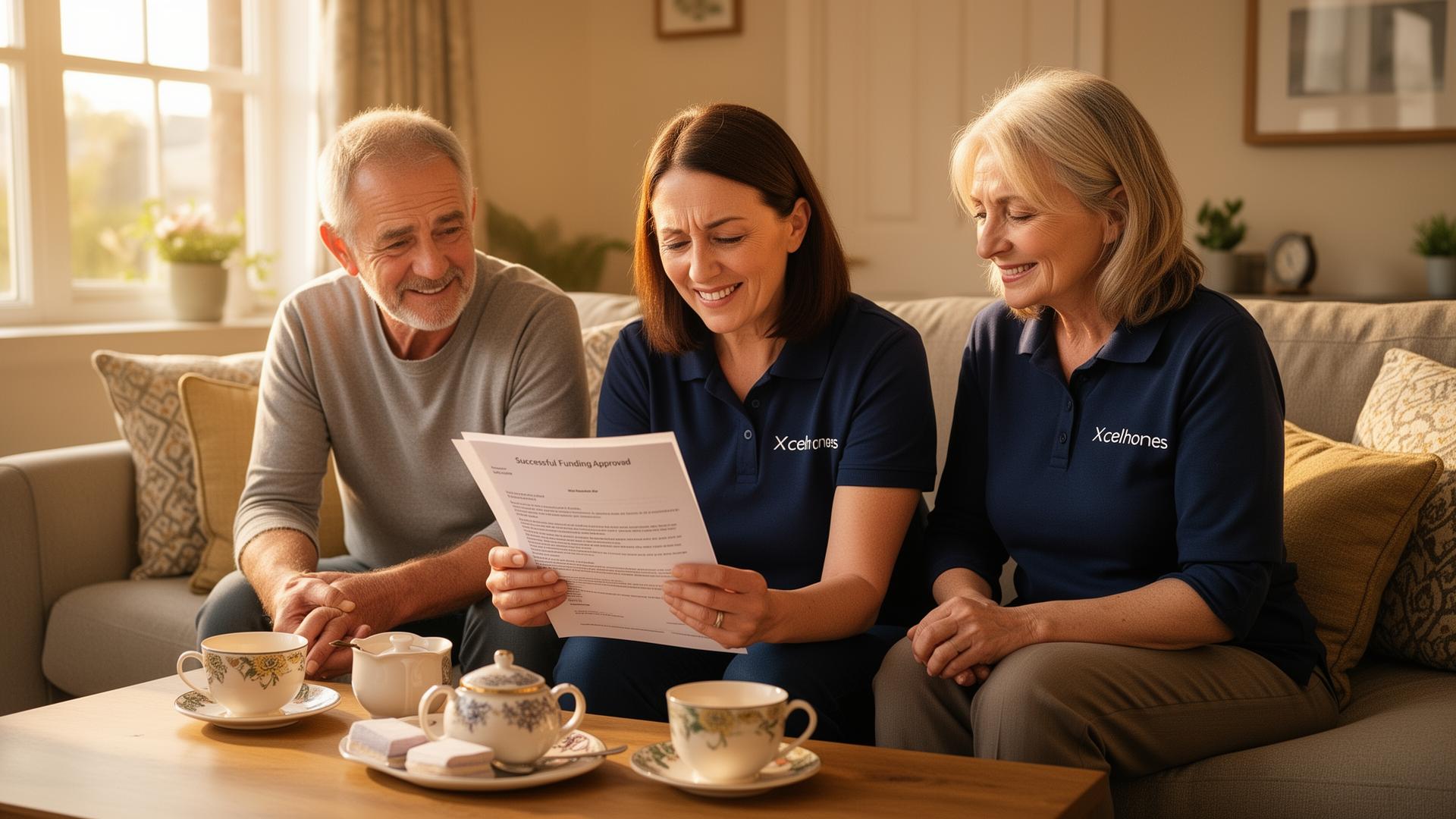 Contact Xcel Homes for care funding advice Market Harborough - free guidance on NHS and council funding applications Leicestershire