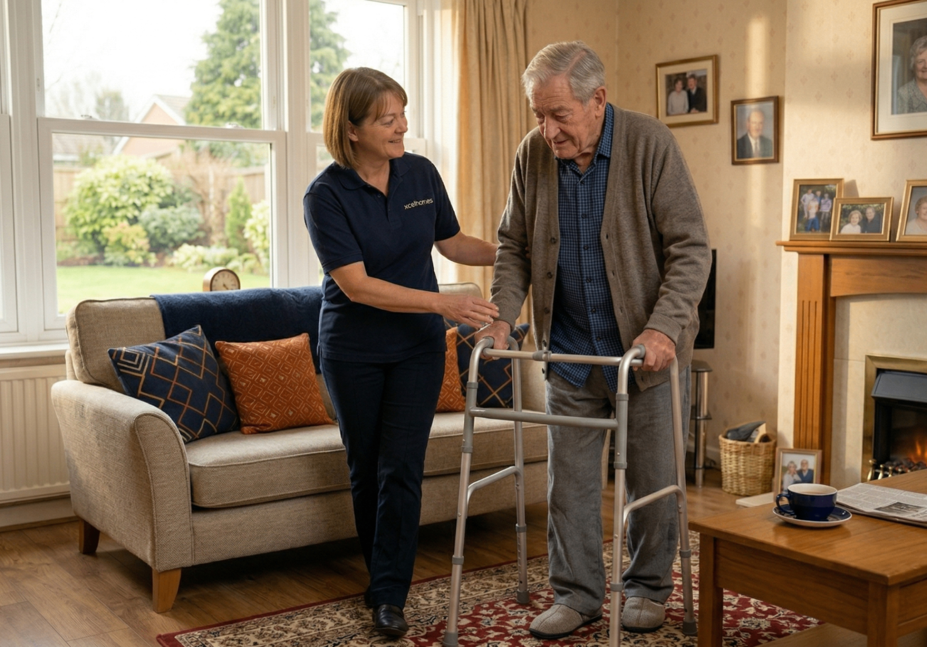Hospital discharge support Market Harborough - Xcel Homes post-hospital recovery care and rehabilitation support at home Leicestershire