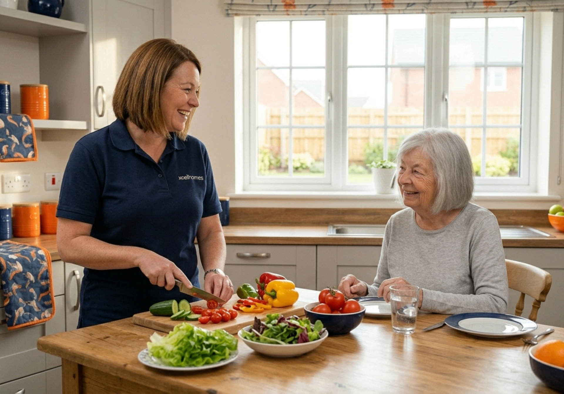 Meal preparation services Leicestershire - Xcel Homes nutrition support and cooking assistance at home
