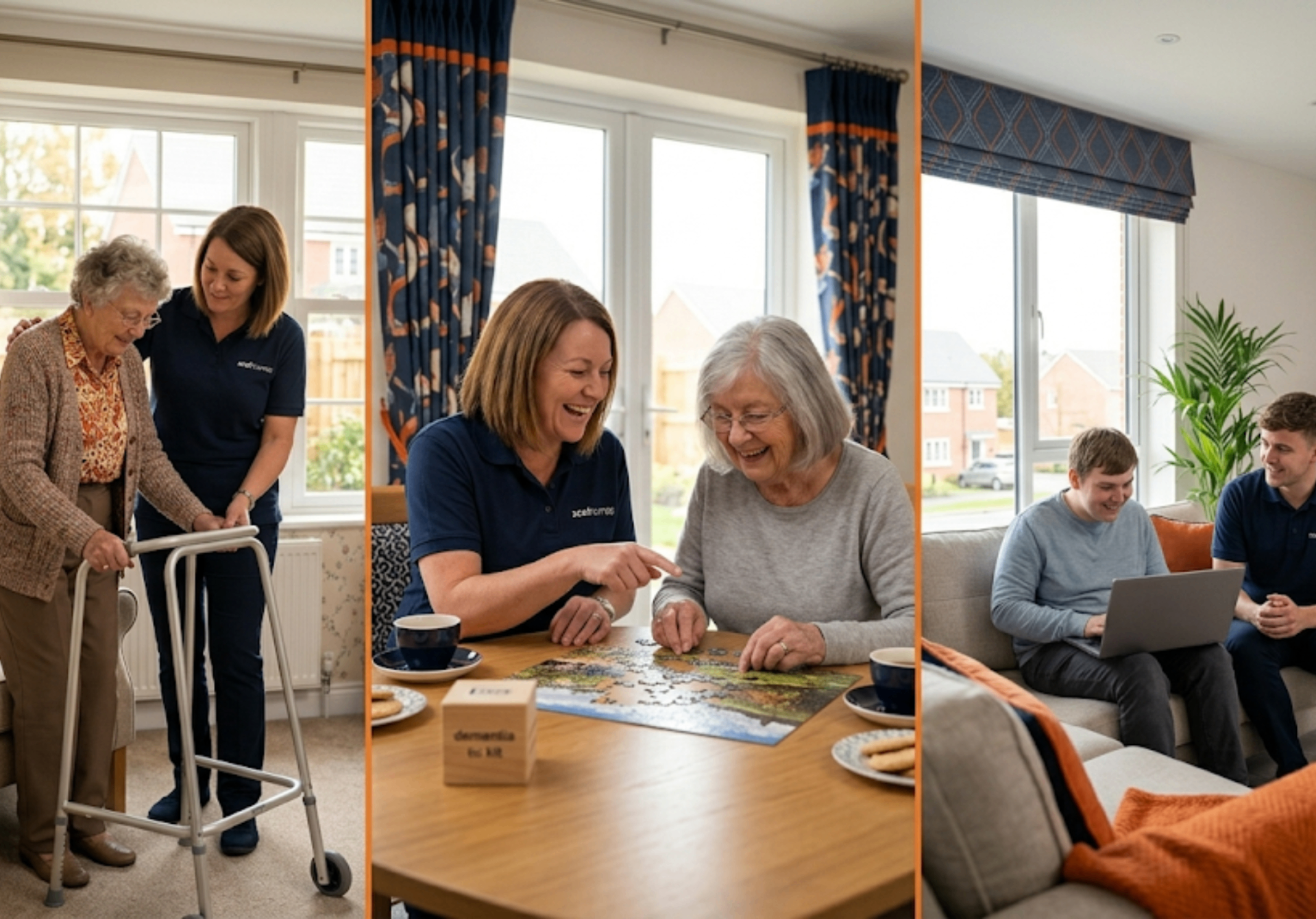 Xcel Homes care services Market Harborough - domiciliary care, dementia support and supported living Leicestershire