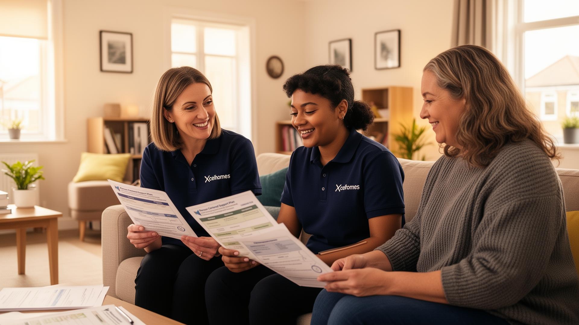 Contact Xcel Homes for supported living Market Harborough - person-centered care planning for learning disabilities and autism Leicestershire